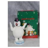 Holiday Figurine Collection with Penguin, Snowman, and Duck