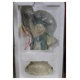 Holiday Figurine Collection with Penguin, Snowman, and Duck