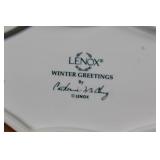 Lenox Winter Greetings Cardinal Collection and Fitz and Floyd Omnibus Mouse Dish Set