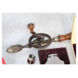 Vintage Collectibles Including Marlboro Bag, Playing Cards, and Assorted Items