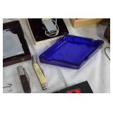 Vintage Collectibles Including Marlboro Bag, Playing Cards, and Assorted Items