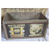 Vintage Kitchen and Decor Collection with Basket, Biscuit Tin, Toy Horses, and More