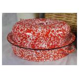 Vintage Kitchen and Decor Collection with Basket, Biscuit Tin, Toy Horses, and More