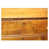 Antique Wooden Two-Drawer Dresser