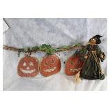 Halloween Wall Decor Featuring Jack-O