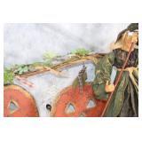 Halloween Wall Decor Featuring Jack-O