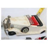 Set of Vintage Toy Cars with Kellogg