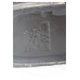 Vintage Cast Iron Sad Iron with Chain