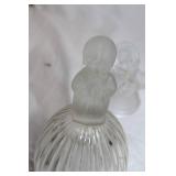 Set of 4 Crystal Figurines with Angelic Designs