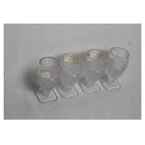 Set of 4 Vintage Cambridge Mt. Vernon Cordial Glasses