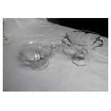 Collection of 23 Vintage Glass Cups and Goblets