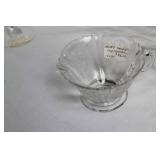 Collection of 23 Vintage Glass Cups and Goblets