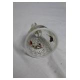 Set of 3 Fenton Strawberry Bell Glass Decorative Bells