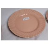 Franciscan Coronado Dinner Plates and Glass Cups Set