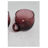 Franciscan Coronado Dinner Plates and Glass Cups Set