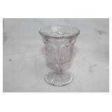 Set of 3 Vintage Glass Sugar Bowls and Creamer