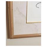 Floral Botanical Prints Pair