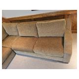 Contemporary Four Segment Sectional from Directional Furniture