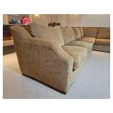 Contemporary Four Segment Sectional from Directional Furniture