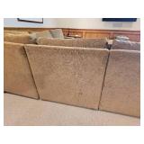 Contemporary Four Segment Sectional from Directional Furniture