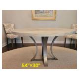 Robert James Collection Tamarind Contemporary Dining Table