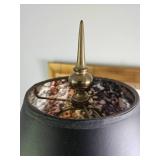 Traditional Brass Candlestick Lamp