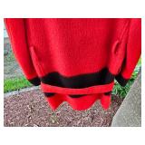 Vintage Trapper Point Blanket Mens Wool Jacket ~L