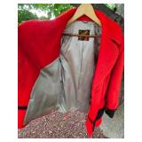 Vintage Trapper Point Blanket Mens Wool Jacket ~L