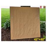 Contemporary Mantel Mirror with Gilt Floral Garlends