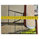 Grange Contemporary Cane Seat Barstool Pair