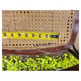 Grange Contemporary Cane Seat Barstool Pair