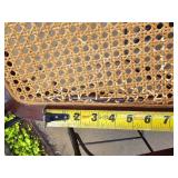 Grange Contemporary Cane Seat Barstool Pair