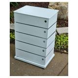 Five Drawer Steel Storage Cabinet