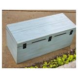 Oriental Latch Teal Toy Chest