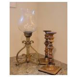 Pillar and Candlestick Decorative Accents