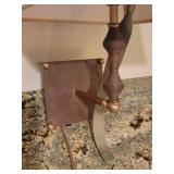 Burnished Bronze Tone Coiled Wall Sconce Lamp