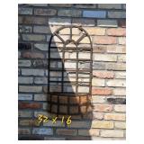 Iron Garden Wall Planter