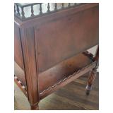 Gallery Railed Tiered Side Table