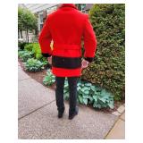 Vintage Trapper Point Blanket Mens Wool Jacket ~L