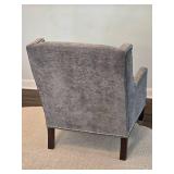 Kravet Furniture Contemporary Gray Tacked Armchair - B