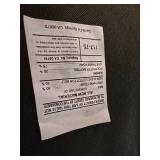 Contemporary Faux Leather Tacked Bench