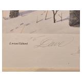 Naturalist Fine Art Print - Les Kouba - Frightened Whitetail