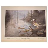 Naturalist Fine Art Print - Les Kouba - Wood Duck Pond