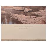 Naturalist Fine Art Print - David A. Mass - Cascade Crossing - Ruffed Grouse