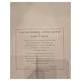 Naturalist Fine Art Print - David A. Mass - Cascade Crossing - Ruffed Grouse