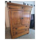 Beautiful Farmhouse Chic Entertainment Cabinet