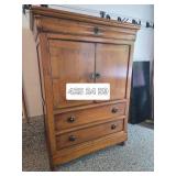 Beautiful Farmhouse Chic Entertainment Cabinet