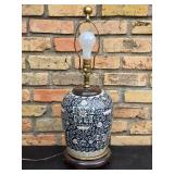 Stunning Chinese Ginger Jar Table Lamp