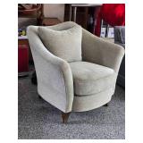 Kravet Furniture Plush Upholstered Armchair - Gray