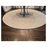 Modern Extra Light Beige Round Area Rug - 9